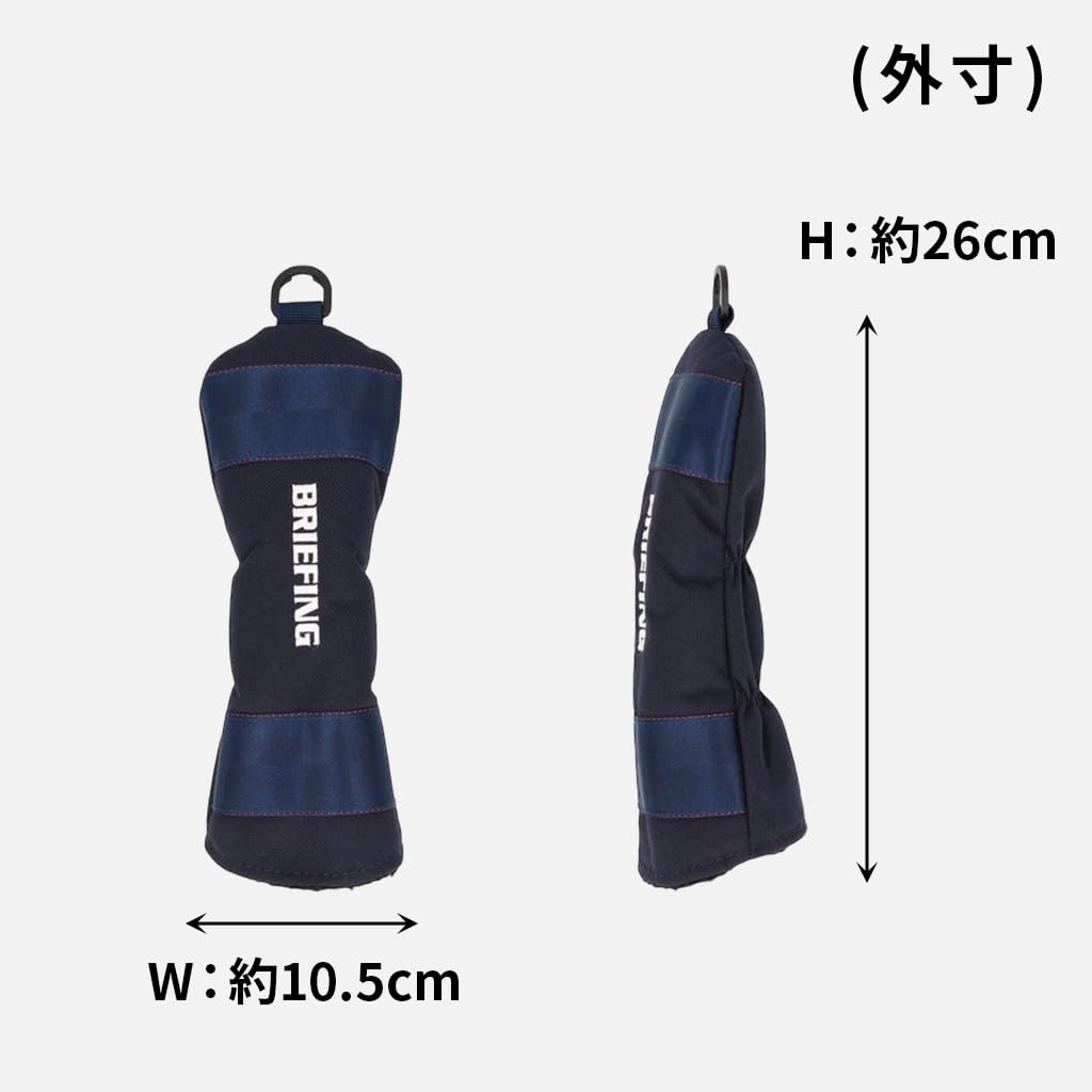 BRIEFING Чехол для гольфа 1000D UTILITY COVER BRG231G18 NAVY Navy Golf Head Cover F(СВОБОДНО)