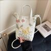 Versatile Handbag Fashion Bucket Bag New Messenger Bag Embroidered Butterfly Shoulder Bag