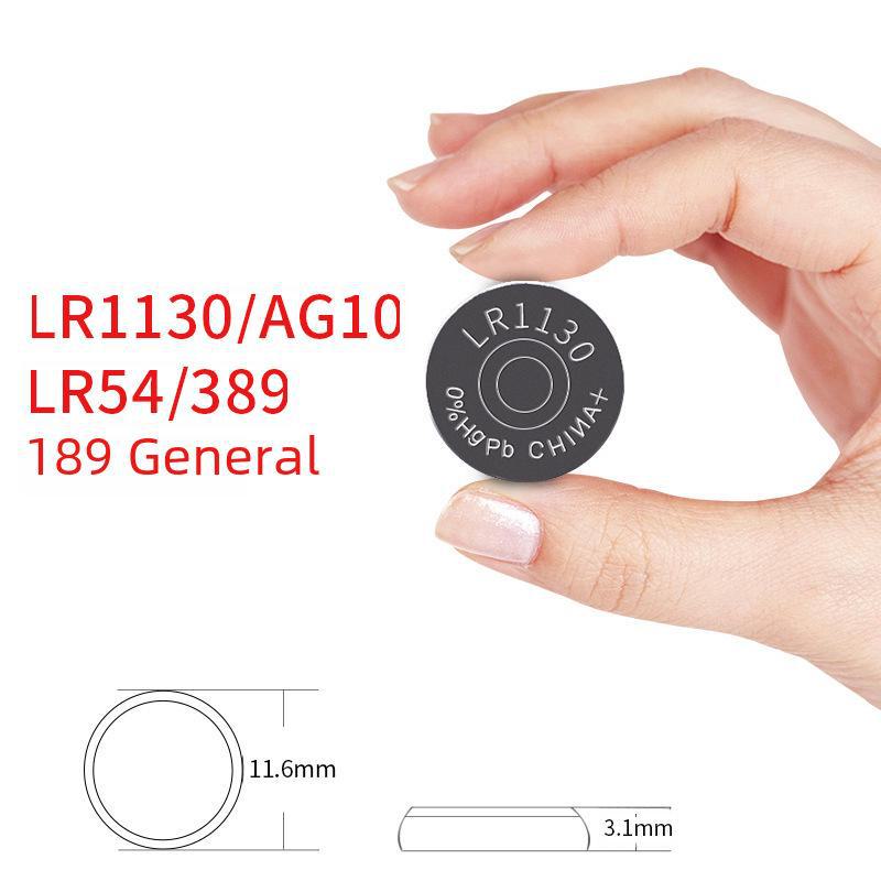 LR1130/AG10/LR54 1,5 В батарея для электронного калькулятора (389)