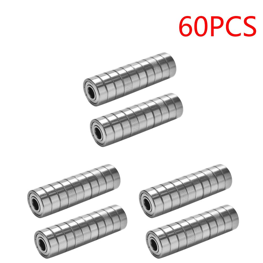 608ZZ Ball Bearings Carbon Steel Single Row Deep Groove Miniature Bearings for Skateboard Roller Skates Scooter