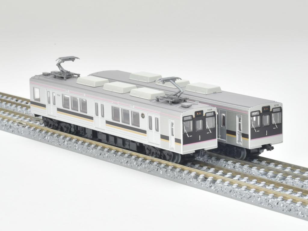 Железнодорожная коллекция Железная коллекция Fukushima Kotsu 1000 Series Set A Diorama Supplies 3-Car