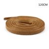 1Pair Shoelaces Flat Round Leather Shoes Shoe Strings 80Cm /100Cm/120Cm/150Cm