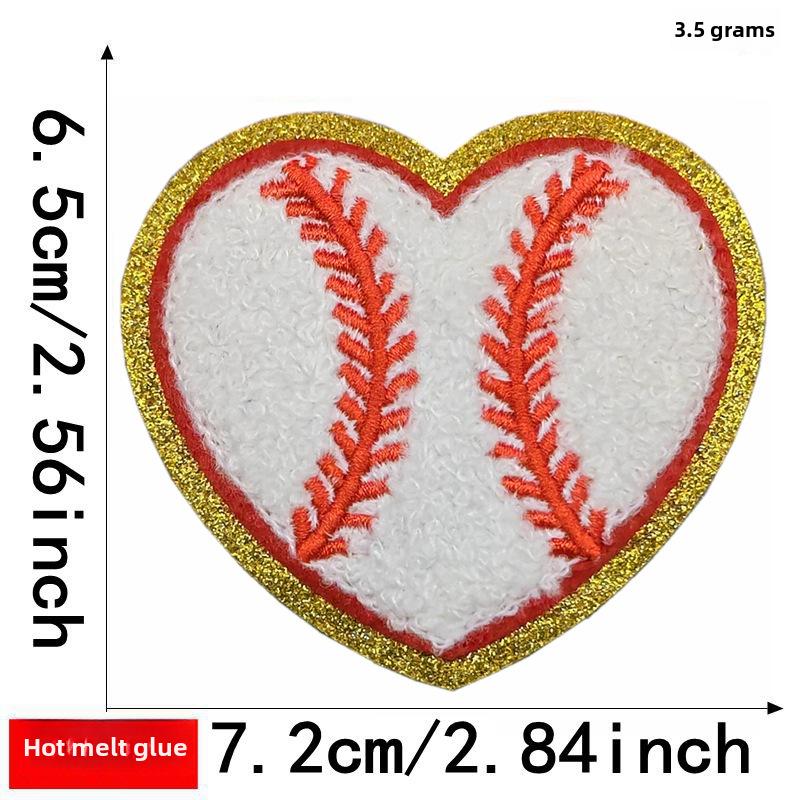 Вышитая нашивка из синели Jianxing Sports для футбола, баскетбола, регби и бейсбола