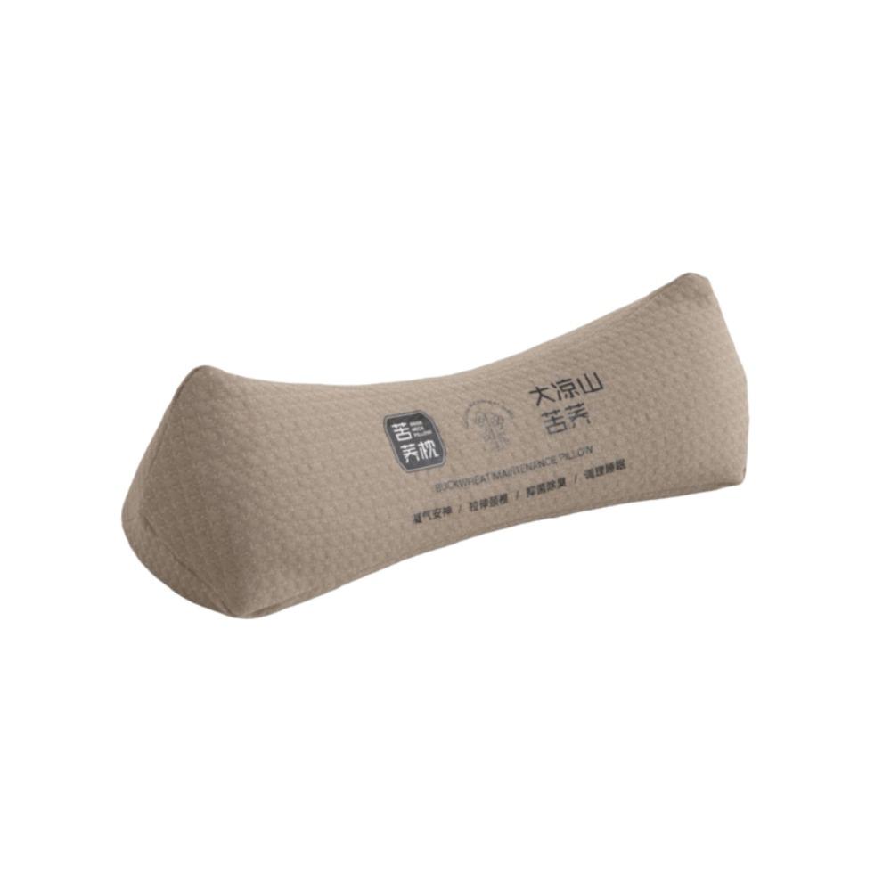 Breathable Buckwheat Husk Cervical Pillow Triangular/Cylindrical Sleep Pillow Adult