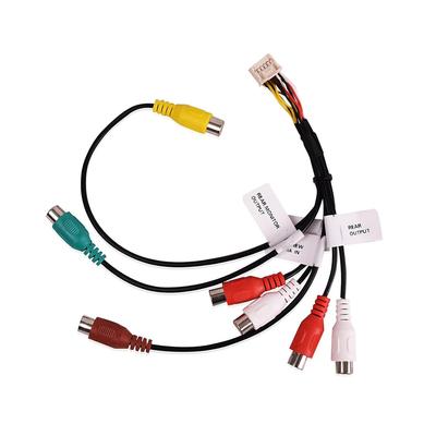 12-контактный AV RCA жгут для Pioneer AVH240EX AVH241EX DMH240EX DMH241EX DMH340EX