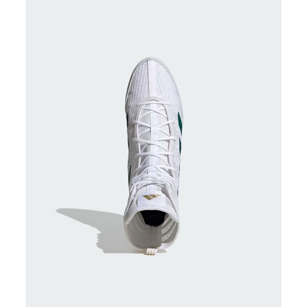 adidas Box Hog 4 White Collegiate Green Unisex Sneakers Cloud-White Core-Black IH2731