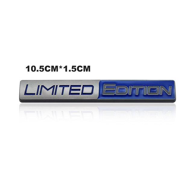2026 New Style Limted Edition Emblem Metal Car Body Sticker Grille Badge Decoration For 4JHE Toyota VW Hyundai Benz Ford Land Rover