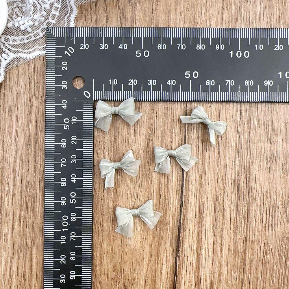 10 шт. Шармы Жемчужная пряжа Бант Красочный бант Головные уборы Украшения Аксессуары для чехла телефона