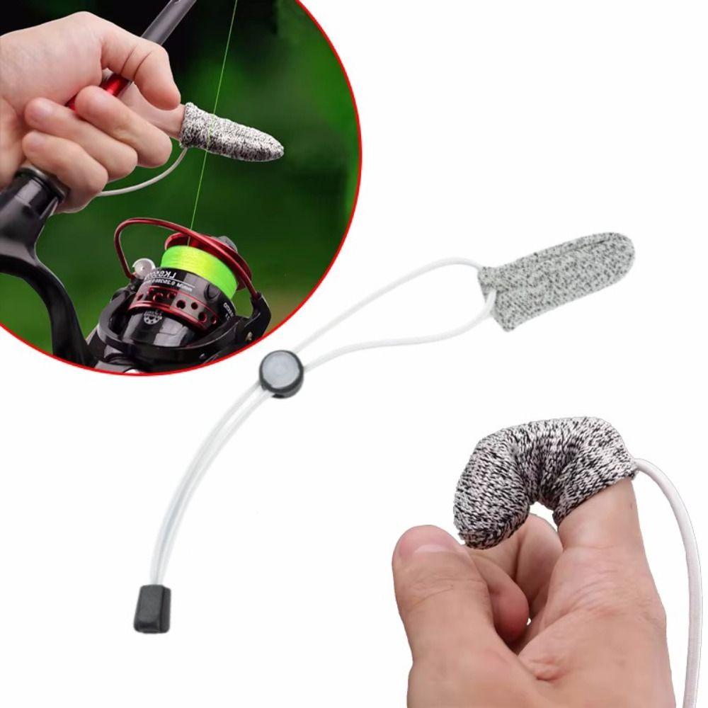 Wear-resistant Fishing Single Finger Gloves Anti-Slip Finger Protector Fishing