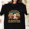 Я не сплю, я осматриваю внутреннюю сторону век Винтажная футболка Сериал Mash Футболка с цитатой