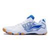 Li-Ning Кроссовки Eagle Eye 2.0 Pro с нескользящей износостойкой дышащей подошвой для настольного тенниса мужские белые синие APPT009-1