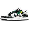 Nike Кроссовки Dunk Kaleidoscope Dance, Trend Leap, Сумка для покупок Устойчивые к истиранию Устойчивые к истиранию Низкие Скейтборд Обувь DD1391-100(Team1024-S-BOX)