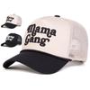 Унисекс MAMAGANG бейсболки с вышитыми буквами, регулируемые повседневные шляпы для весны и лета, солнцезащитная кепка для улицы
