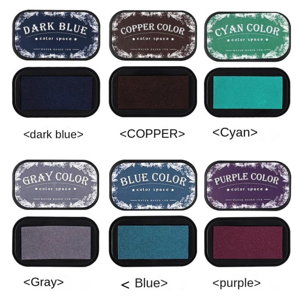 Штамп самонаборный высокой плотности, быстросохнущая губка, чернильная подушечка, новая чернильная подушечка на водной основе для штампов для планировщика