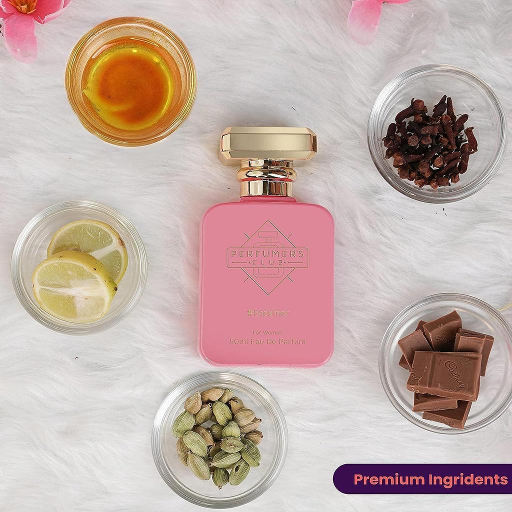 Клуб парфюмеров "Лучший аромат для женщин" Подарочный набор из 3 шт. (Dreamer + EternalLove + Iconic) Продолжительность до 24 часов (Парфюмированная вода) Подарочный набор