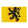 Драпировка - Nord-Pas-de-Calais - 60 x 90 см - Полиэстер - Оттиск лицевой/оборотной стороны - Œillets enfer