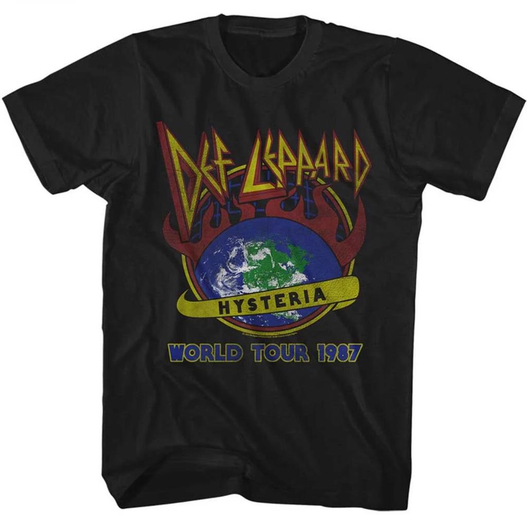 DEF LEPPARD cd cvr HYSTERIA World Tour 1987 Official SHIRT XL New NBP