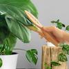 Yousheng 1/2/3Pcs Leaf Cleaning Tong with Wood Handle Indoor Outdoor Houseplant Plant Leaves Dust Removal Brush Handheld Plant Cleaning Tool