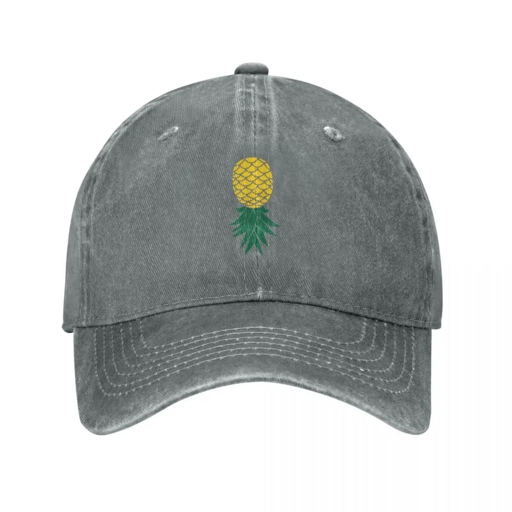 Upside Down Pineapple Shirt Baseball Cap golf hat genuine luxury caps Custom Cap derby hat Unisex Womens
