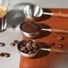 Walnut Handle Coffee Bean Measuring Spoons 304 Stainless Steel Coffee Scoop  Flour
