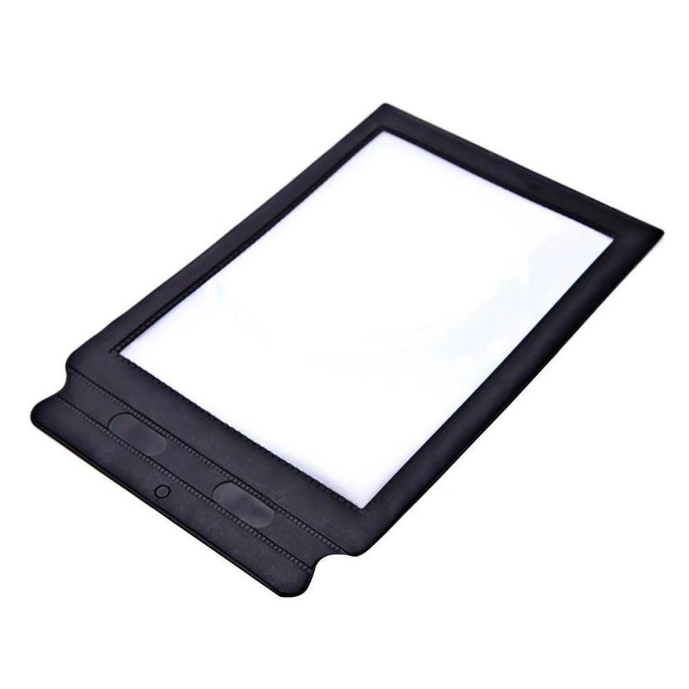 Lens Magnification Aid HD Large Sheet A4 Lenses Magnifier 3X Reading Magnifiers Magnifying Glass