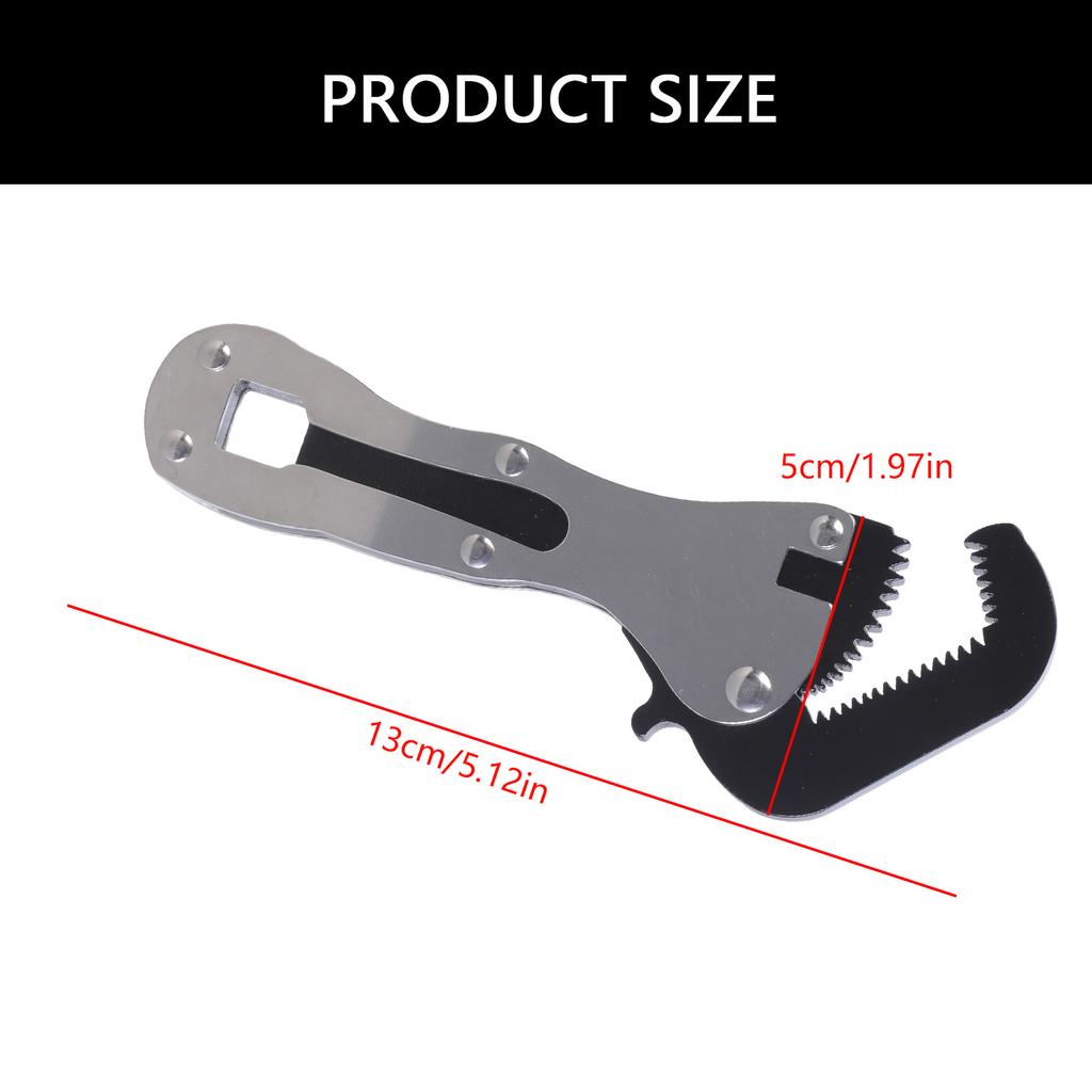 Миниатюрный грубый гаечный ключ для автомобильной и мебельной сборки, быстрые исправления в ограниченном пространстве, повседневный бытовой ремонт