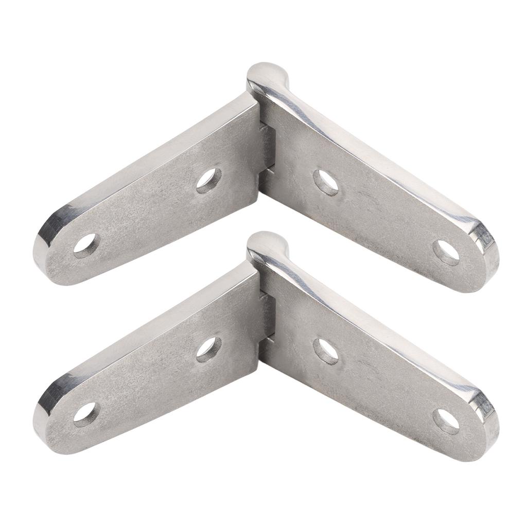 Пара прочных ременных петель с отверстиями из нержавеющей стали 316 для морских лодок, бытовая фурнитура для ворот