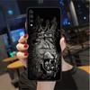 Чехол для Samsung Galaxy A50 A70 A30 A20s A20e A10 A40 A10s A10e M52 M51 M31 M30s M21, черный чехол для телефона Лев Волк