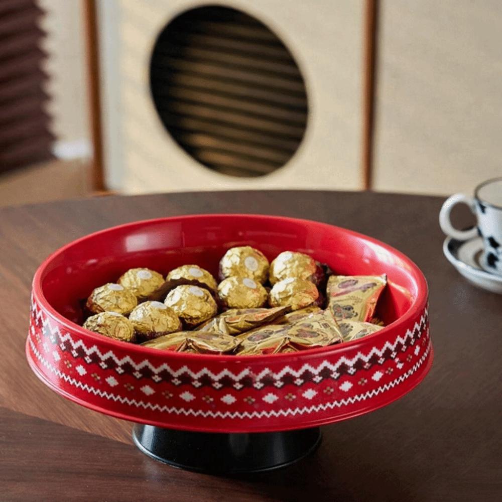 Large Capacity Dried Fruit Plate Plastic Snack Tray Jewelry Storage Tray  Entryway Display