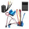 3650 Motor 4300KvBrushless ESC Heat Sink Program Card Set for 110 RC Car(80A )