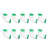 10Pcs Elbow Connector PPR Hose Pipe Fitting Quick Push Connection Set Kit for Pool 20mm  0.79in