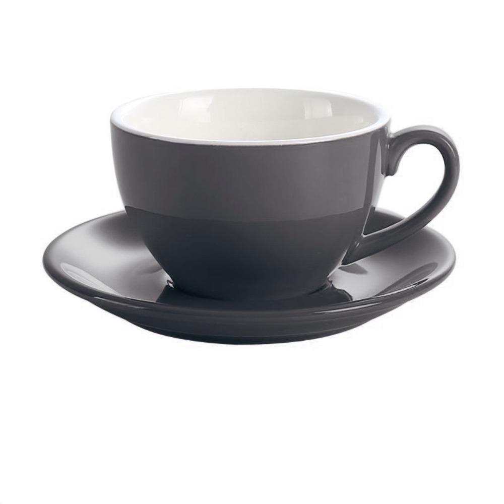 Чашка для капучино 220 мл однотонная парная кружка минималистичная керамическая кофейная чашка подарок