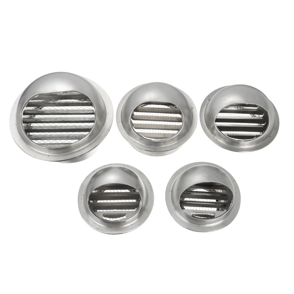 Rat Round Vent Outlet Cover Ducting Ventilation Grilles Vents Waterproof Cap Exterior Wall Air Vent