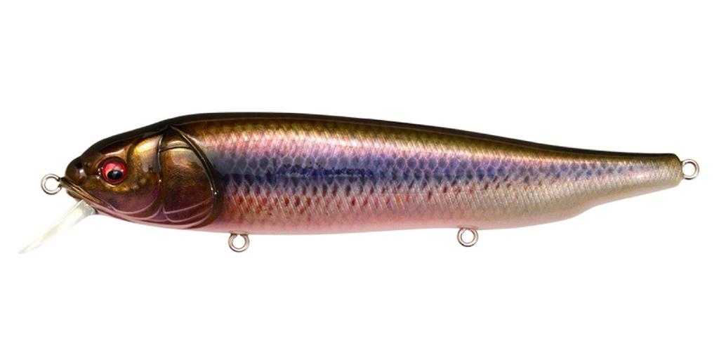 Megabass Lates Feeding Woofer 120 мм плавающая приманка FA Kawamutsu (1721 г.)