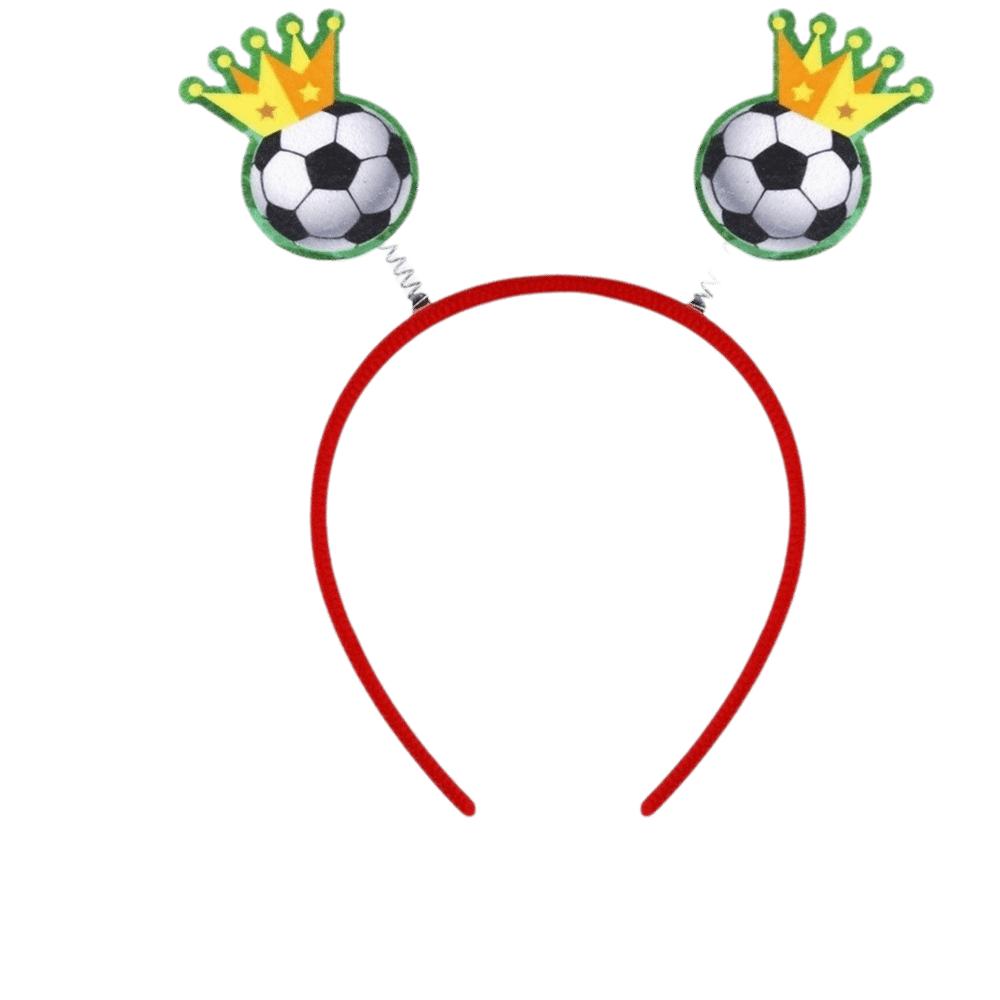 Charming Design Soccer Fan Headband Plastic Party Decoration Headband  Photo Props