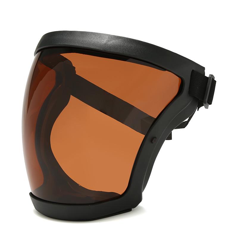 High-Definition Transparent Anti-Droplet Face Shield with Dustproof Riding Goggles 968