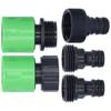 Hose Quick Connector NPT 3/4 Female Male Thread Coupler Nipple for Garden Lawn Irrigation