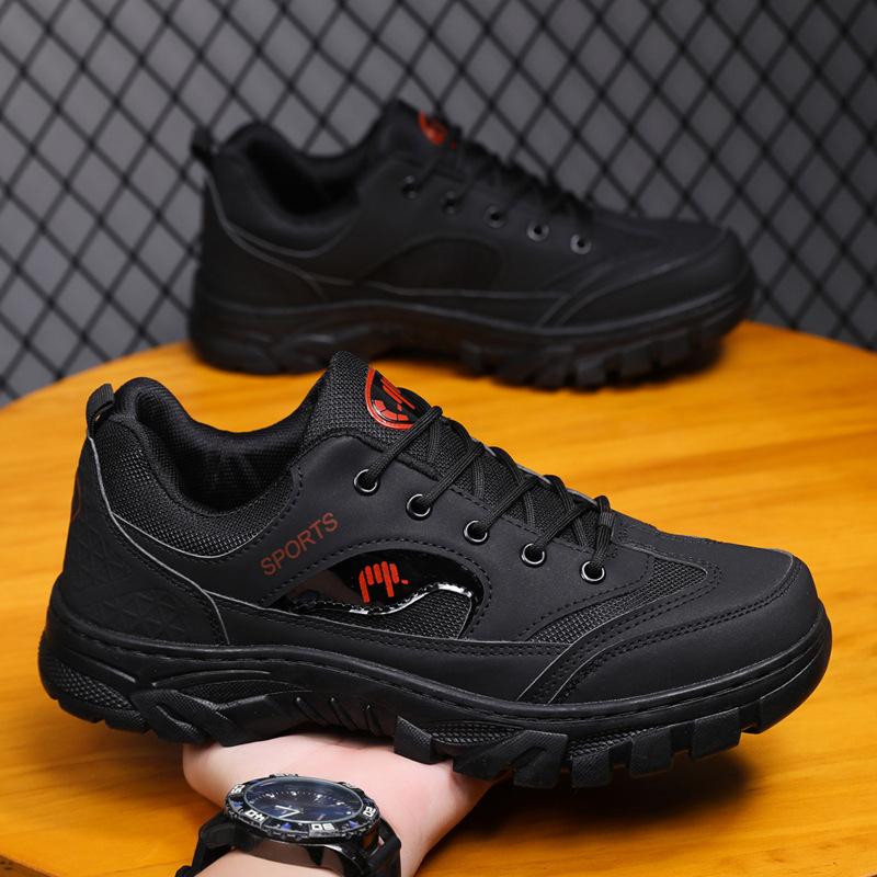 Мужская обувь всесезонная походная обувь для бега дышащая спортивная обувь для бега страхование труда мужская обувь больших размеров модная повседневная