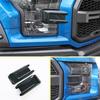 For Ford F150 F-150 2015-2019 Carbon Fiber Color Front Head Light Eyelid Molding