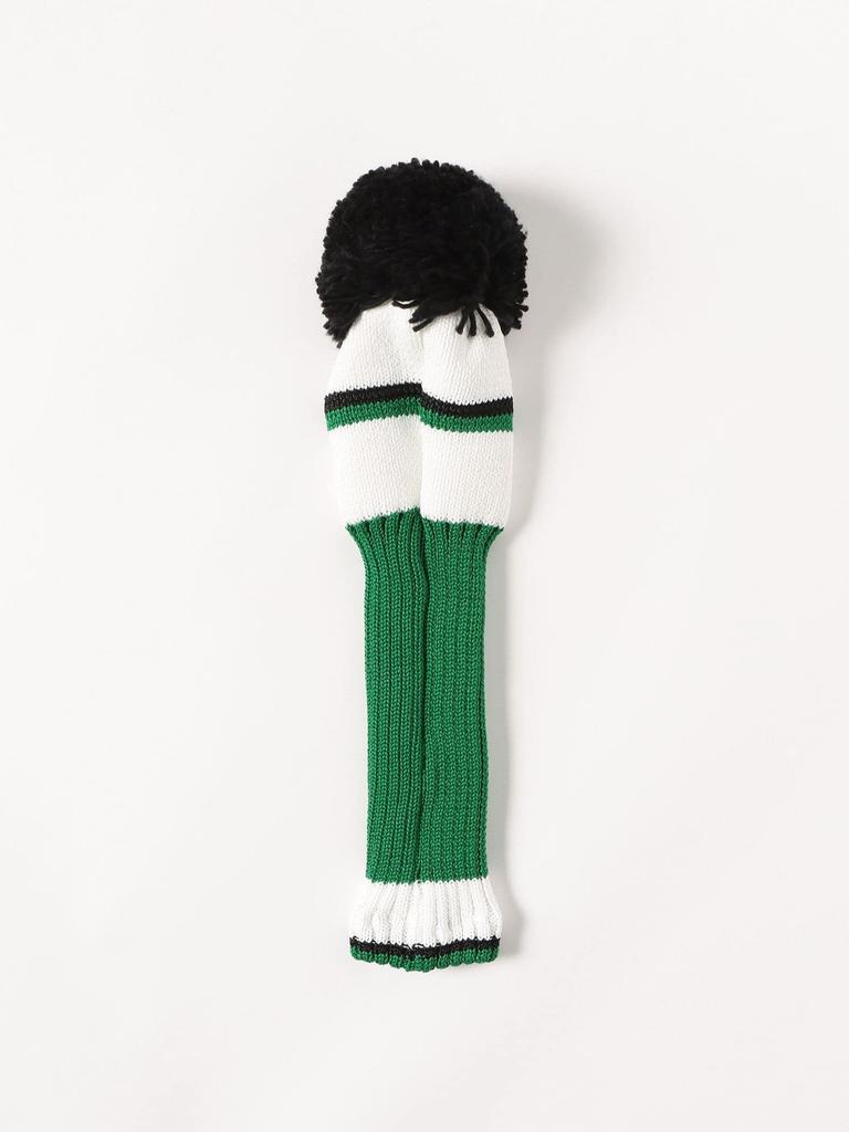 Beams Golf Men's Short Sleeve Knit Tee Headcover 2 (Driver) Green - 81040134833