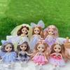 16 см большие глаза принцесса BJD кукла подвижная 13 подвижных суставов мини-игрушка для девочек 16 см кукла BJD детская игрушка
