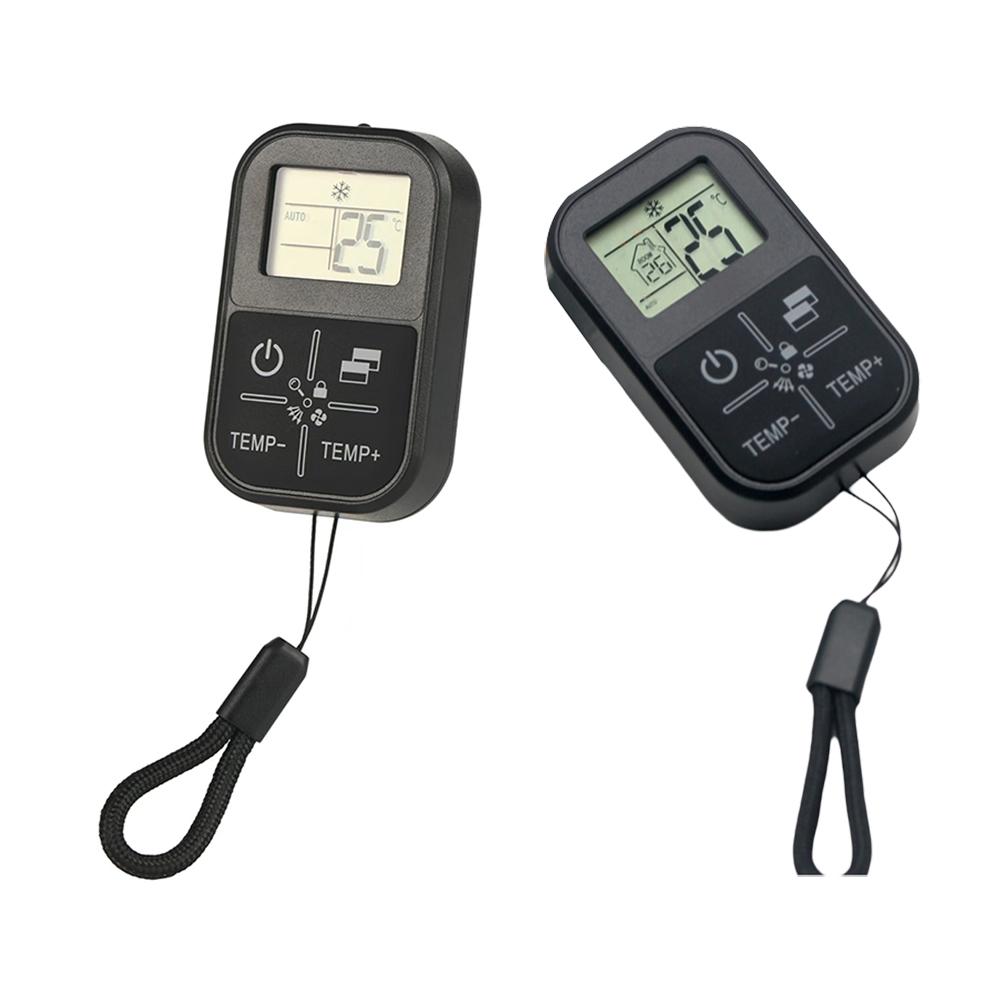 Мини Портативный Универсальный Пульт Дистанционного Управления Кондиционером Совместимый со Всеми Марками Пульт Управления с Функцией Термометра