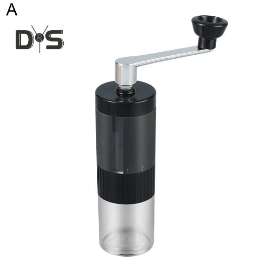 Кофемолка из нержавеющей стали с ручным приводом, регулируемая толщина, ручной шлифовальный инструмент для кофейных зерен, орехов, специй