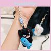 Explosive Kitten Hair Flower Cat Plush Pendant Phone Bag Hanging Decoration
