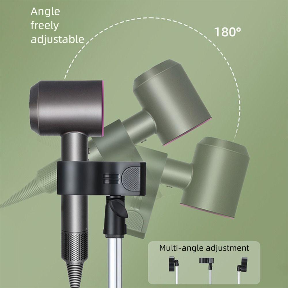 Foldable Adjustable Hair Dryer Stand Adjustable Height Blower Bracket Pet