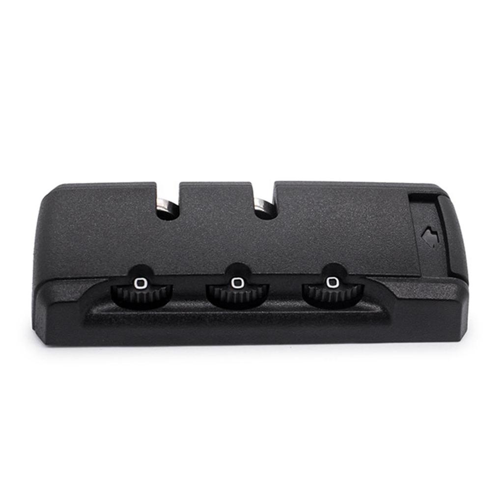 Кодовый замок 3-значный замок для багажа для путешествий Защитите свои сумки с помощью легко устанавливаемой парольной комбинации Простой в использовании