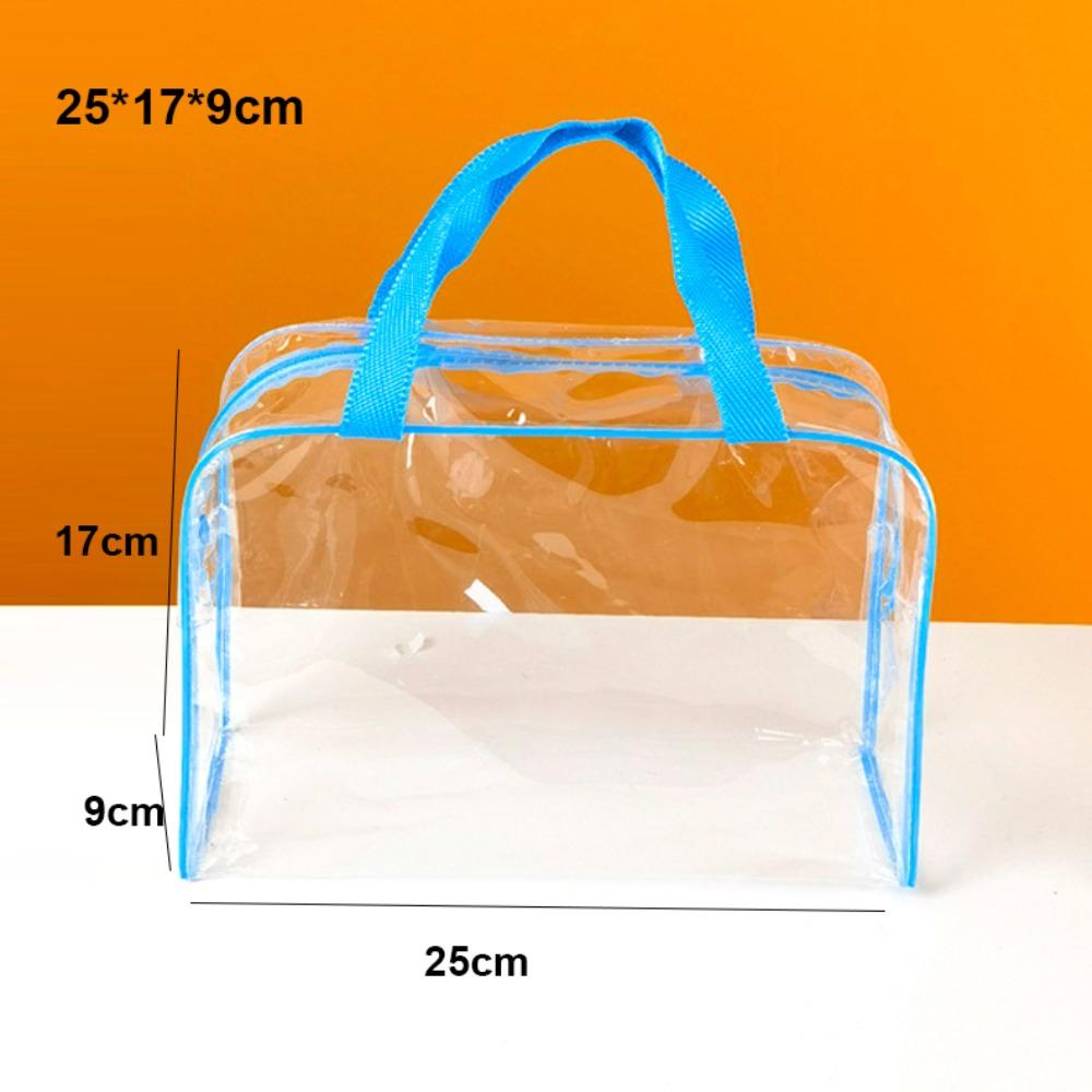 Цветочные ПВХ косметички Водонепроницаемая прозрачная косметичка Высококачественный кейс для косметики Дорожная косметичка