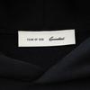 Fear of God Essentials Худи в стиле Varsity 90-х Винтажное Черное Унисекс Топы 192AS266991F