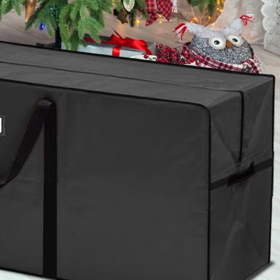 Водонепроницаемая сумка для хранения рождественской елки с усиленной ручкой, застежкой-молнией, большой вместимостью, влагостойкостью