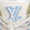 Excellent LOUIS VUITTON Low cut sneakers lv trainer Ice blue denim mens 6 Used
